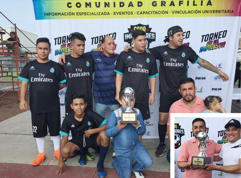 Sub Campeón Copa Impresores Torneo Día del Impresor 2018