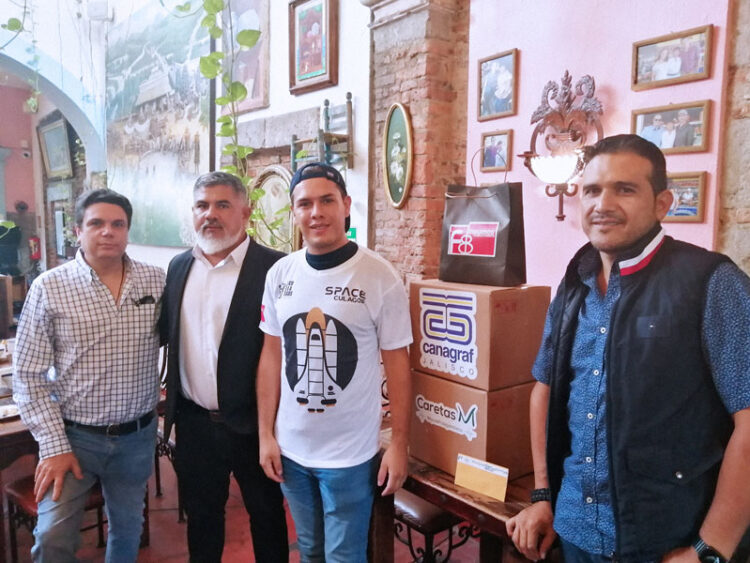 Alejandro Sahagún, Carlos Landeros, Jesús E. Ascencio y Marco Nuño.